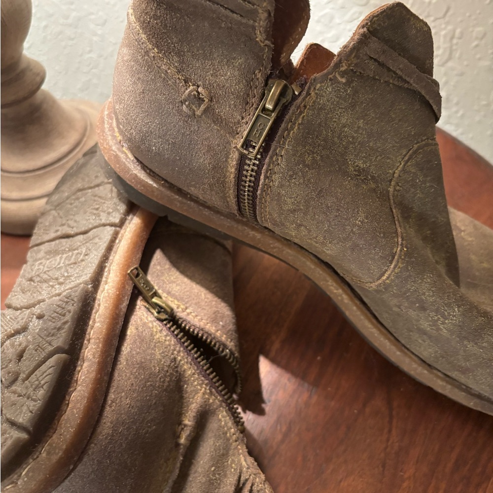 Born Brown Ankle Boots
